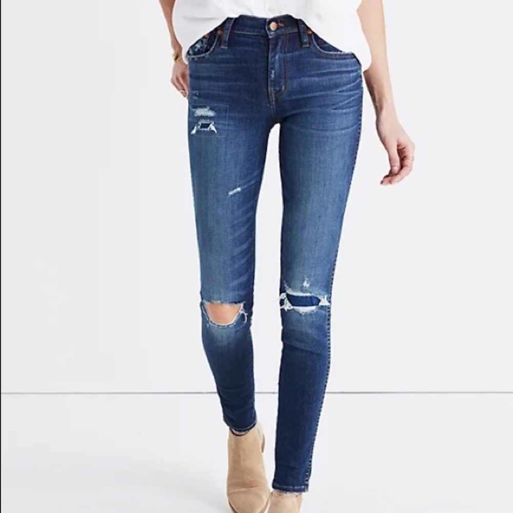 Madewell 9” High Riser Skinny Skinny Size 26